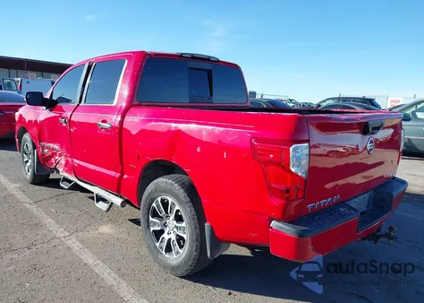 2020 Nissan Titan Sv 4X2 from USA, damaged, VIN 1N6AA1EFXLN507268